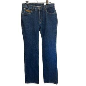 Texas Jeans Low-Rise Straight Leg 100% Cotton Blue Denim Jeans Womens Size 12